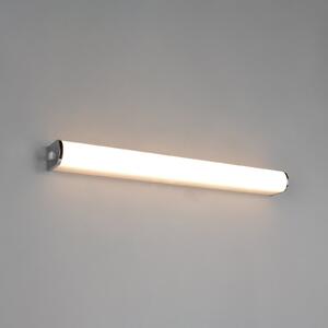 Trio Lighting Giacomo LED zidna svjetiljka, širina 60 cm, krom, metal, IP44, Krom, kupaonica, Metal