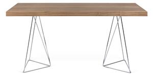 Smeđi stol TemaHome Multi, dužina 160 cm
