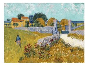 Reprodukcija slike Vincenta Van Gogha -Farmhouse in Provence, 40 x 30 cm