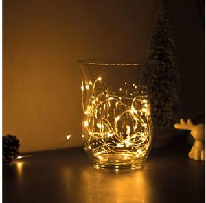 LED Božićne lampice 50xLED/3xAA 5,25m topla bijela