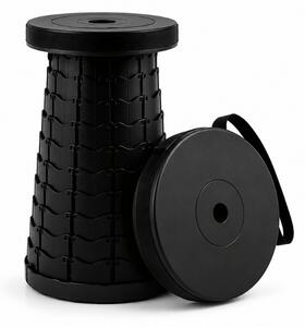 Kamp stolica CAMPIO teleskopska 45 cm, crna