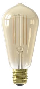 Pametna viseća svjetiljka od mesinga s dimnim staklom 30 cm uklj. Wifi ST64 - kugla