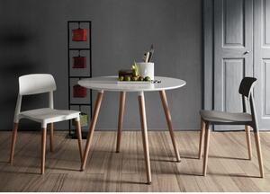 Blagovaonski stol od bukovog drveta Kave HomeDaw, ⌀ 100 cm