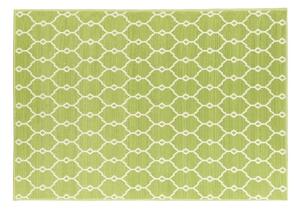 Zeleni vanjski tepih Floorita Trellis, 133 x 190 cm