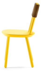 Black Friday - Žuta stolica od prirodnog masivnog drveta EMKO Naïve