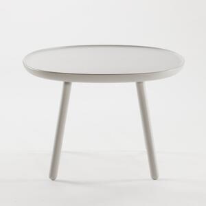 Sivi stol od prirodnog masivnog drveta EMKO Naïve, ø 64 cm