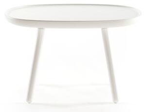 Bijeli stol od prirodnog masivnog drveta EMKO Naïve, 61 x 41 cm
