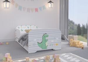 Dječji krevet MIKI 160 x 80 cm - Dino krevet + skladišni prostor