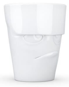 Bijela porculanska šalica s ručkom, ljut, 58products
