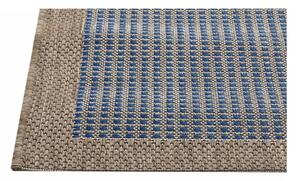 Plavi vanjski tepih Floorita Chrome, 135 x 190 cm