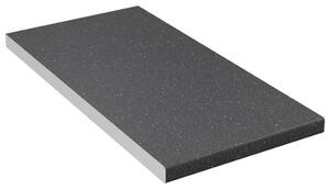 VidaXL Kuhinjska radna ploča granit tekstura crna 30x60x2,8 cm iverica