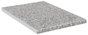 VidaXL Kuhinjska radna ploča tekstura granita siva 40x60x2,8cm iverica