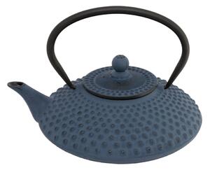 Plavi čajnik od lijevanog željeza sa cjedilom Bredemeijer Xilin, 1,25 l
