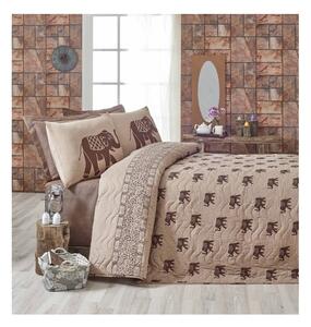 Prošiveni prekrivač za bračni krevet s jastučnicama Sugar, 200 x 220 cm