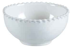Bijela kamena zdjela Costa Nova Pearl ⌀ 16 cm