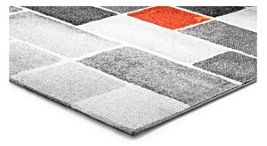 Sivo-crveni tepih Universal Lucy Dice, 120 x 170 cm