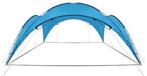 VidaXL Lučni šator za zabave 450 x 450 x 265 cm svjetloplavi