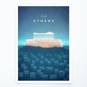 Poster Travelposter Athens, A3