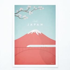 Poster Travelposter Japan 30 x 40 cm