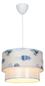 Bijelo-plava dječja svjetiljka - Squid Lighting
