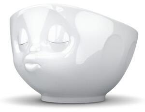 Bijela porculanska zdjela poljubac 58products