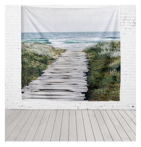 Tapiserija od mikrovlakana Really Nice Things Beach Way, 140 x 140 cm