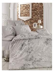 Posteljina za bračni krevet s plahtom Matti, 200 x 220 cm