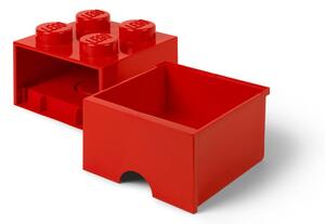 Crvena kutija za pohranu s ladicom LEGO®