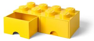 Žuta kutija za pohranu s dvije ladice LEGO®
