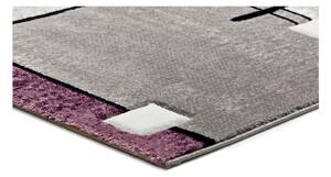Sivo-ljubičasti tepih Universal Detroit, 200 x 290 cm