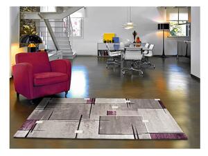 Sivo-ljubičasti tepih Universal Detroit, 120 x 170 cm