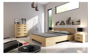 Bračni krevet od borovine sa prostorom za odlaganje SKANDICA Spectrum, 200 x 200 cm