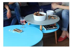 Bijela stol za kavu Ragaba UFO, Ø 70 cm