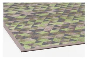 Dvostrani zeleni tepih s uzorkom Narma Luke, 70 x 140 cm