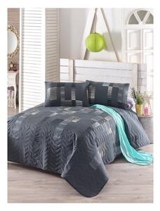Prošiveni prekrivač za bračni krevet i s jastučnicama Tracy, 200 x 220 cm