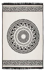 Black Friday - Bež-crni dvostrani tepih Mandala, 120 x 180 cm
