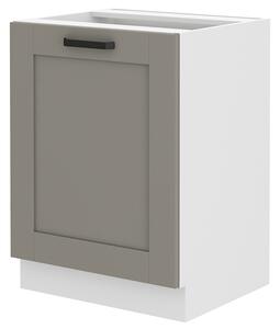 Zondo.hr Donji kuhinjski ormarić Lucid 60 D 1F BB (claygrey + bijela). Akcija -6%. 1045437