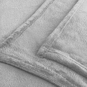 Svijetlosiva deka od mikrovlakana DecoKing Mic, 150 x 200 cm