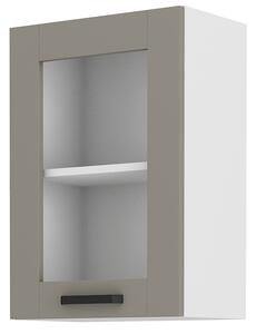Zondo.hr Gornji kuhinjski ormarić Lucid 40 GS 72 1F (claygrey + bijela). Akcija -7%. 1045448