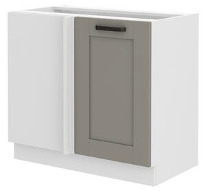 Zondo.hr Donji kuhinjski ormarić Lucid 105 ND 1F BB (claygrey + bijela). 1045436