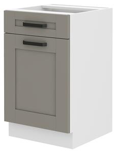 Zondo.hr Donji kuhinjski ormarić Lucid 50 D 1F 1S (claygrey + bijela). 1045440