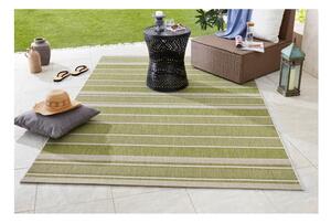 Zeleni vanjski tepih NORTHRUGS Strap, 80 x 200 cm