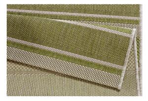 Zeleni vanjski tepih NORTHRUGS Strap, 80 x 200 cm