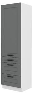Zondo.hr Kuhinjski ormarić za namirnice Lucid 60 Dkomada 210 3S 1F (dustgrey + bijela). 1045560