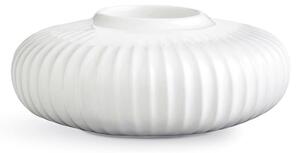 Bijeli porculanski svijećnjak za čajne svijeće Kähler Design Hammershoi, ⌀ 13 cm