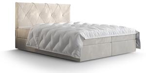 Zondo.hr Bračni krevet Boxspring 140 cm Athena (bež) (s madracem i prostorom za odlaganje). Akcija -20%. 1046361