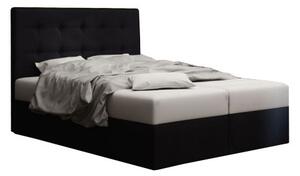 Zondo.hr Bračni krevet Boxspring 140 cm Duel 1 (crna) (s madracem i prostorom za odlaganje). Akcija -20%. 1046425