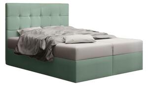 Zondo.hr Bračni krevet Boxspring 140 cm Duel 2 (metvica) (s madracem i prostorom za odlaganje). Akcija -20%. 1046447