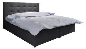 Zondo.hr Bračni krevet Boxspring 140 cm Fade 1 (tamnosiva) (s madracem i prostorom za odlaganje). Akcija -20%. 1046472