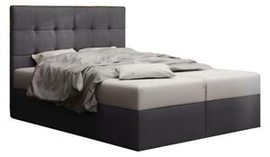 Zondo.hr Bračni krevet Boxspring 180 cm Duel 2 (tamnosiva) (s madracem i prostorom za odlaganje). Akcija -20%. 1046464